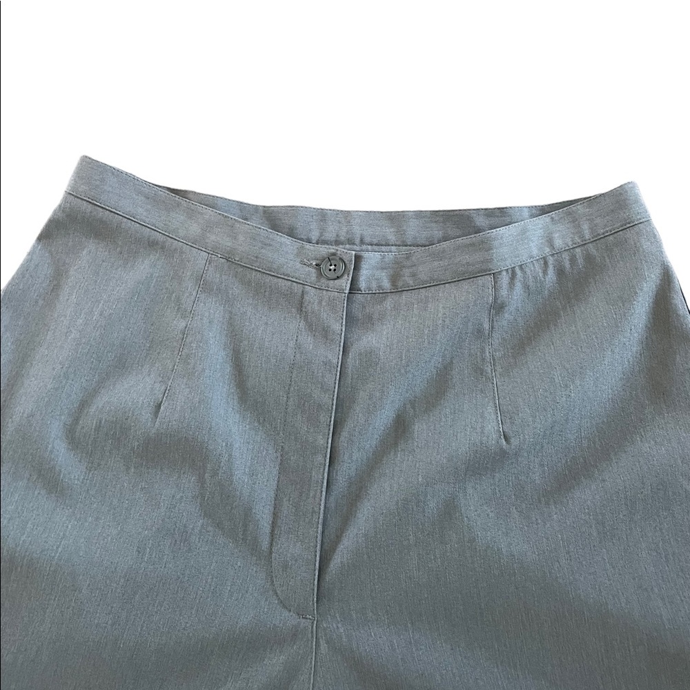 Liz Claiborne Gray Slacks, size 12, Solid Color Business Casual Neutral - Picture 6 of 10